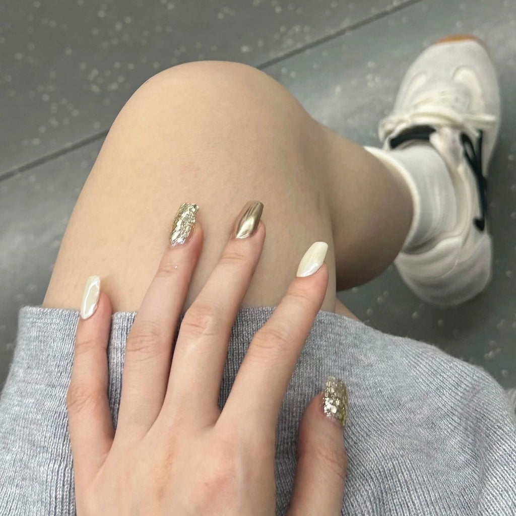 Elegant and sophisticated press-on nails