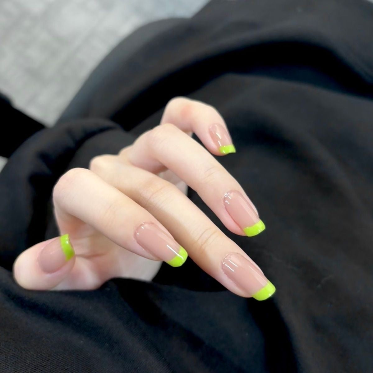 The new nail designs are exquisite.