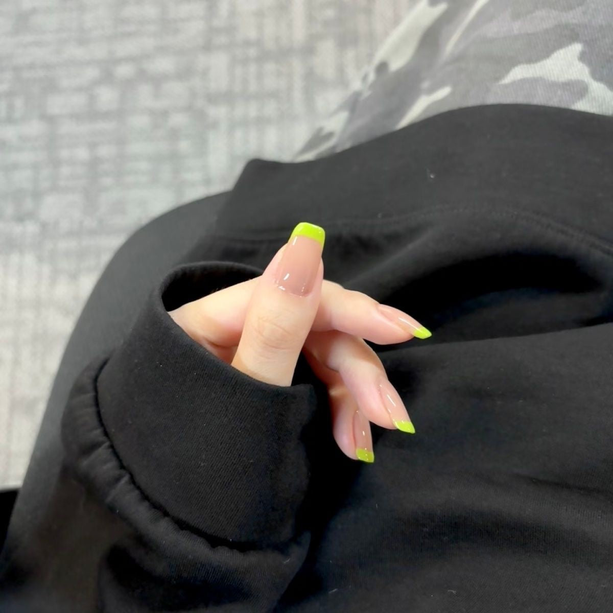 The new nail designs are exquisite.